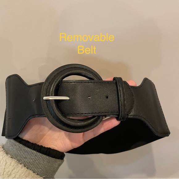 Rue21 Zebra print tube / strapless top with black belt - Picture 8 of 9